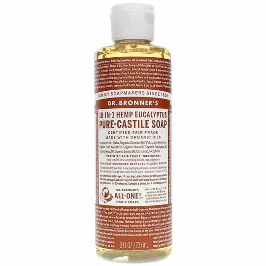 18-In-1 Hemp Pure Castile Soap, DRBM